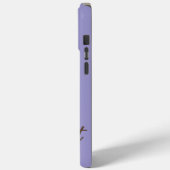 Zachte Cartoonmaan met Bloemenkrans Sticker Case-Mate iPhone Case (Achterkant / Links)