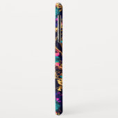 Zachte chic abstracte bloemen achtergrond Case-Mate iPhone case (Achterkant/links)