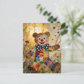 Zachte Clownbeer Briefkaart (Staand voorkant)