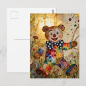 Zachte Clownbeer Briefkaart (Voorkant / Achterkant)