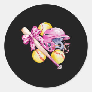 Zachte Coquette Strik In Mijn Zachte Meisje Era Vr Ronde Sticker