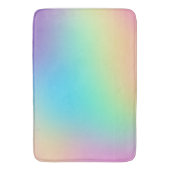 Zachte curmatische regenbooggradiënt badmat (Voorkant Verticaal)