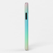 Zachte curmatische regenbooggradiënt Case-Mate iPhone case (Achterkant/rechts)