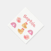 Zachte Cute Vogels Servet (Hoek)