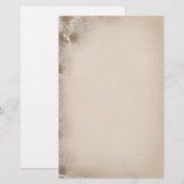 Zachte Daisies-grens Briefpapier (Voorkant / Achterkant)