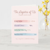 Zachte Data | In Getallen | Blush Jubileum Kaart (Gele Bloem)