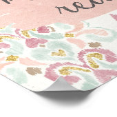 Zachte Deco III | Laat het goed Poster (Hoek)