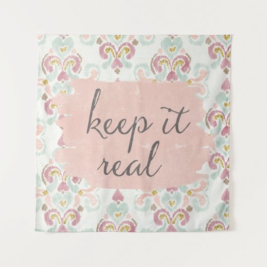 Zachte Deco III | Laat het goed Wandkleed (Voorkant (horizontaal))