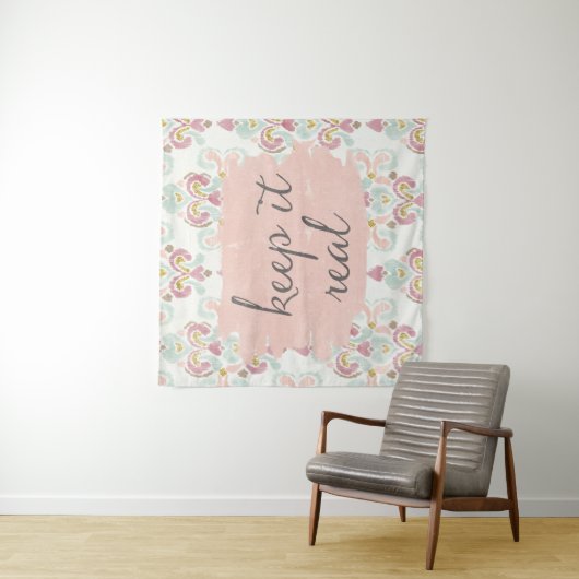 Zachte Deco III | Laat het goed Wandkleed (In situ)