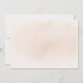 Zachte deegbloemen en Pampas Grass Bridal Brunch Kaart (Achterkant)