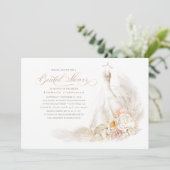 Zachte deegvloerbloemen en Vrijgezellenfeest van P Kaart (Staand voorkant)