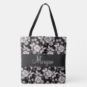 Zachte Delicate Rozen Tote Bag (Voorkant)