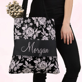 Zachte Delicate Rozen Tote Bag