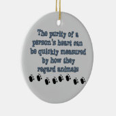 Zachte dieren keramisch ornament (Rechts)