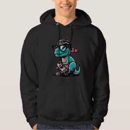 Zachte dinosaurus trui hoodie