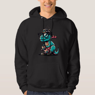 Zachte dinosaurus trui hoodie