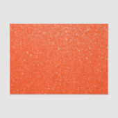 Zachte, donkere Oranje glitterafdrukken Tissuepapier (Voorkant)