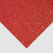 Zachte, donkere rode glitter afdrukken tissuepapier (Detail)