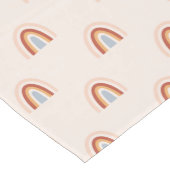 Zachte Doodle Regenboog Patroon Medium Tafelloper (Hoek)