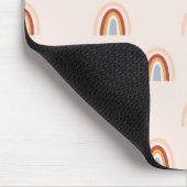 Zachte Doodle Regenboog Patroon Muismat (Hoek)