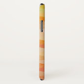 Zachte Driehoek Geometrisch Patroon | Met Monogram Case-Mate iPhone Case (Achterkant / rechts)