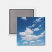 Zachte drijvende wolken magneet (Voorkant / Achterkant)