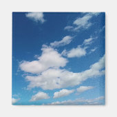 Zachte drijvende wolken magneet (Voorkant)