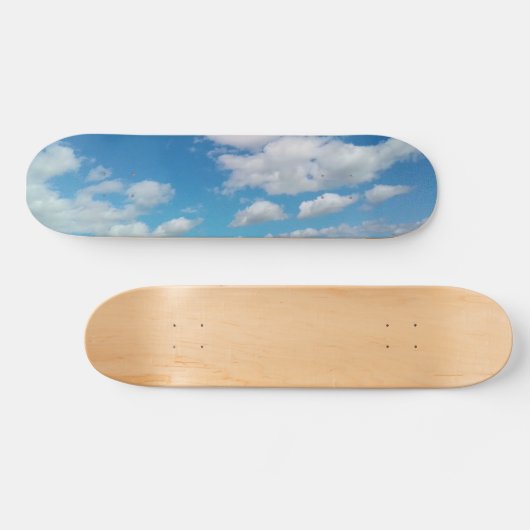 Zachte drijvende wolken persoonlijk skateboard (Horizontaal)
