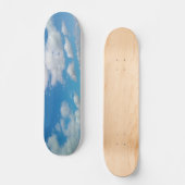 Zachte drijvende wolken persoonlijk skateboard (Voorkant)
