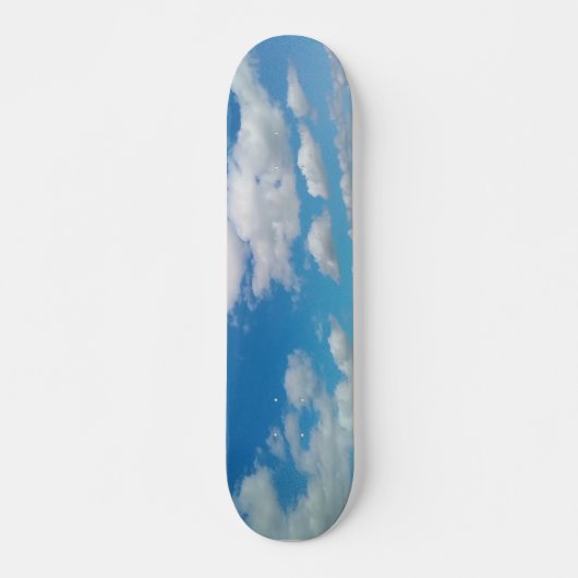 Zachte drijvende wolken persoonlijk skateboard (Voorkant)