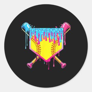 Zachte Drip Meisjes Moeder Ijs Drip Game Dag Vrouw Ronde Sticker