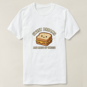 Zachte Dromen Worden van Kaas Kawaii T-shirt