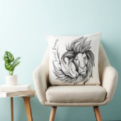 Zachte dromenworp kussen (Stoel)