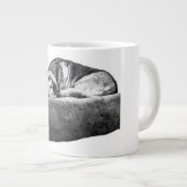 zachte dutje grote koffiekop (Voorkant rechts)