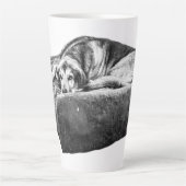 zachte dutje latte mok (Voorkant)