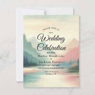 Zachte echo's van de bergen kaart