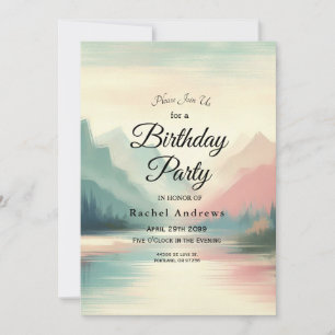 Zachte echo's van de bergen kaart