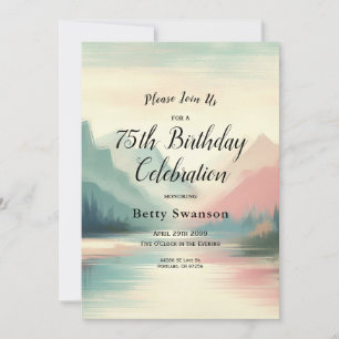 Zachte echo's van de bergen kaart