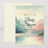 Zachte echo's van de bergen kaart (Voorkant / Achterkant)