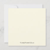 Zachte echo's van de bergen kaart (Achterkant)