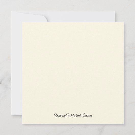 Zachte echo's van de bergen kaart (Achterkant)