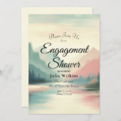 Zachte echo's van de bergen kaart (Voorkant / Achterkant)