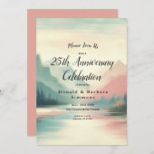 Zachte echo's van de bergen kaart (Voorkant / Achterkant)