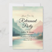 Zachte echo's van de bergen kaart (Voorkant)