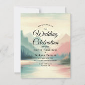 Zachte echo's van de bergen kaart (Voorkant)