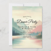 Zachte echo's van de bergen kaart (Voorkant)