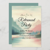 Zachte echo's van de bergen kaart (Voorkant / Achterkant)