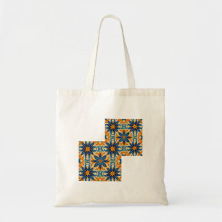 Zachte eco zak met geometrisch patroon tote bag