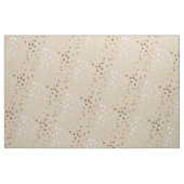 Zachte Ecru en het Goud schitteren het Stip van de Stof (Yard (91,4 cm))