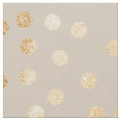 Zachte Ecru en het Goud schitteren het Stip van de Stof (Close Up)